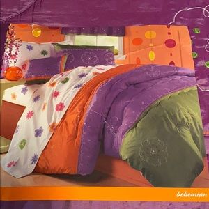 Bohemian Satin Embroidered Comforter Set FinalDrop